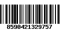 Código de Barras 8590421329757