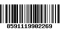 Código de Barras 8591119902269