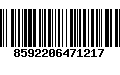 Código de Barras 8592206471217