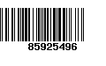 Código de Barras 85925496