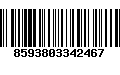 Código de Barras 8593803342467