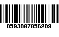 Código de Barras 8593807056209