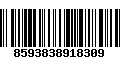 Código de Barras 8593838918309