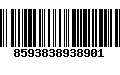 Código de Barras 8593838938901