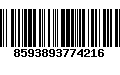 Código de Barras 8593893774216