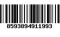 Código de Barras 8593894911993