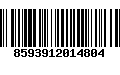 Código de Barras 8593912014804