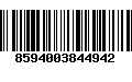 Código de Barras 8594003844942