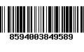 Código de Barras 8594003849589