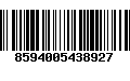 Código de Barras 8594005438927