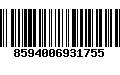 Código de Barras 8594006931755