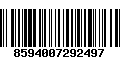 Código de Barras 8594007292497