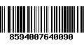 Código de Barras 8594007640090