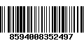 Código de Barras 8594008352497