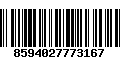 Código de Barras 8594027773167