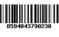 Código de Barras 8594043790230