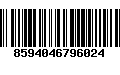 Código de Barras 8594046796024