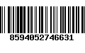 Código de Barras 8594052746631