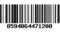 Código de Barras 8594064471200