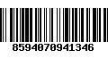 Código de Barras 8594070941346