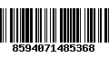 Código de Barras 8594071485368