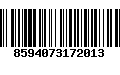 Código de Barras 8594073172013