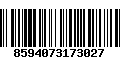 Código de Barras 8594073173027
