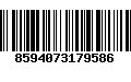 Código de Barras 8594073179586