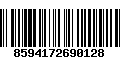 Código de Barras 8594172690128