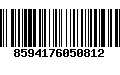 Código de Barras 8594176050812