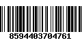 Código de Barras 8594403704761