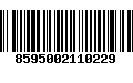 Código de Barras 8595002110229