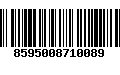 Código de Barras 8595008710089