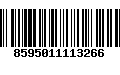 Código de Barras 8595011113266