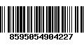 Código de Barras 8595054904227