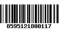 Código de Barras 8595121800117