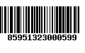 Código de Barras 85951323000599