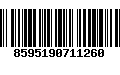 Código de Barras 8595190711260