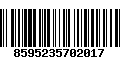 Código de Barras 8595235702017