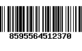 Código de Barras 8595564512370