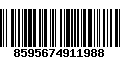 Código de Barras 8595674911988