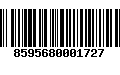 Código de Barras 8595680001727