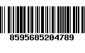 Código de Barras 8595685204789