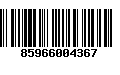 Código de Barras 85966004367