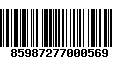 Código de Barras 85987277000569