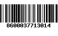 Código de Barras 8600037713014