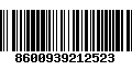 Código de Barras 8600939212523