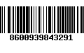 Código de Barras 8600939843291