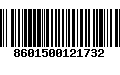 Código de Barras 8601500121732