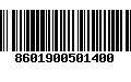 Código de Barras 8601900501400